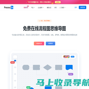 ProcessOn思维导图流程图-在线画思维导图流程图_在线作图实时协作